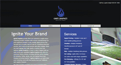 Desktop Screenshot of ignitegraphicsgroup.com